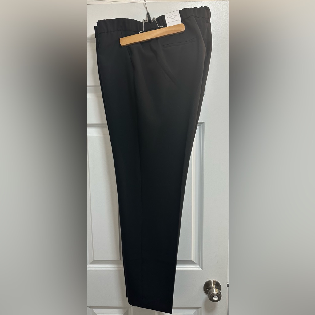 Talbots Women’s Size 20w Cambridge Black Pants.